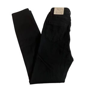 Women’s Black Sculpted High Waist Skinny Pants SZ 7 Waist 28 Thread & Others NWT